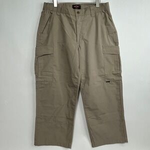 TRU-SPEC Mens‎ 24-7 Series Tactical Cargo Pants Khaki Tan Ripstop 36x30